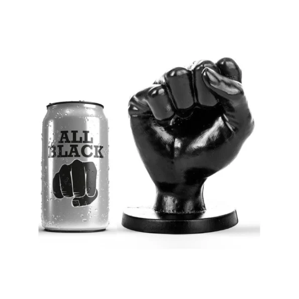 All Black Fisting Anal 14cm - dildo fisting anal