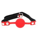 Ball Gag Roșu 4 cm din Silicon – Kink