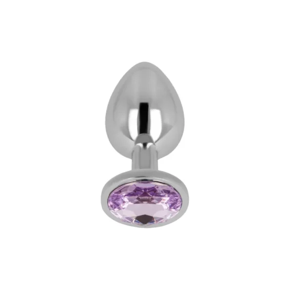 Butt Plug Diamond Metal - Violet S