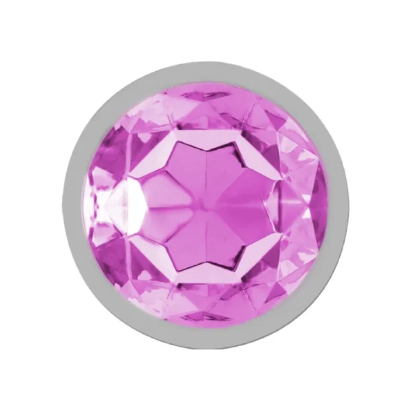Butt Plug Metal – Diamond Pink L