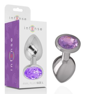 Butt Plug Metal – Diamond Violet L
