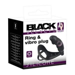 Butt Plug Vibrator Cu Inel - 4024144597390