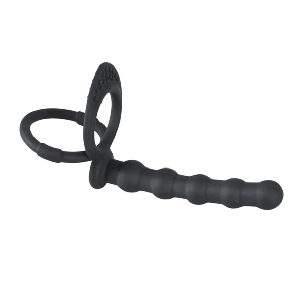 Cock/Ball Ring With Anal Dildo