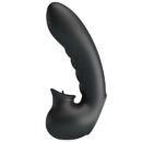 Deget Vibrator Stimulator Clitoris Negru - 6959532324266