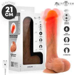 Dildo Realist cu Vibrații, Mișcare Automată și Încălzire, MR Intense Bradley