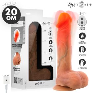 Dildo Realist cu Vibrații, Mișcare Automată și Încălzire, MR Intense Logan