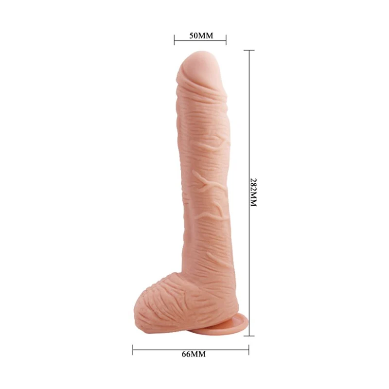 Realistic Dildo With Suction Cup Alex 28 cm