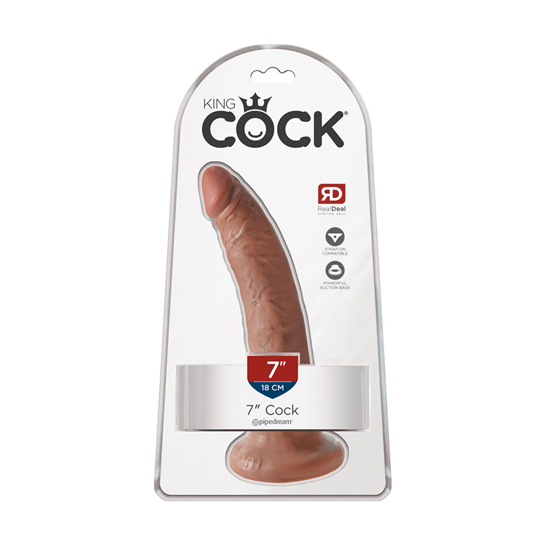 Dildo Realistic Cu Ventuză - Cock Tan 18 cm