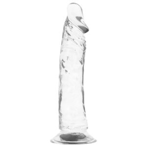 Dildo Realistic cu ventuză Transparent 21 cm - XRay Jelly