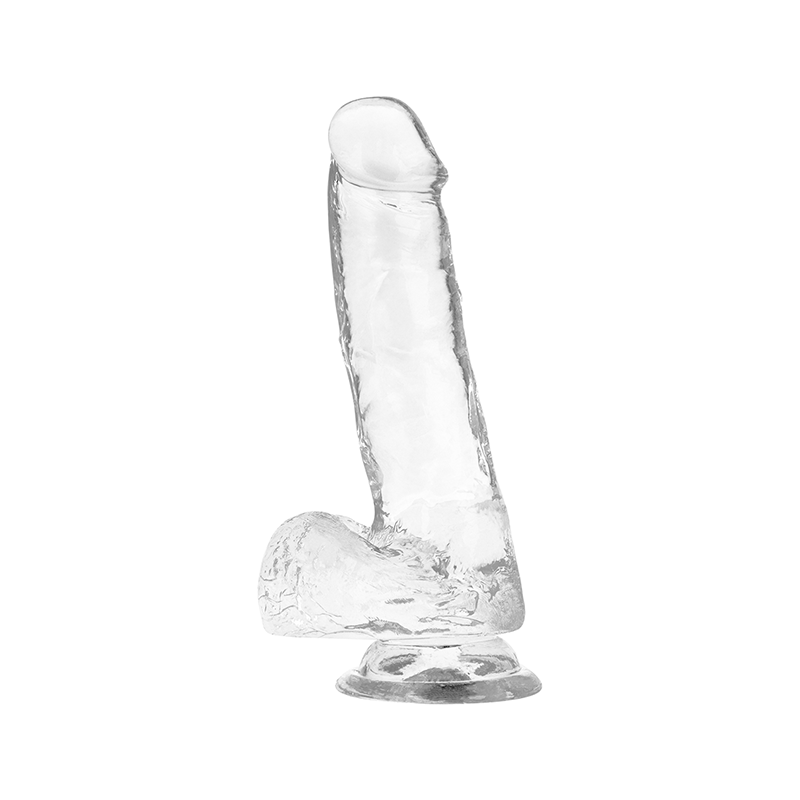 Transparent Realistic Suction Cup Dildo – XRay Jelly