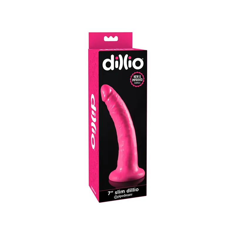 Realistic Pink Dildo with Suction Cup 19.9 cm