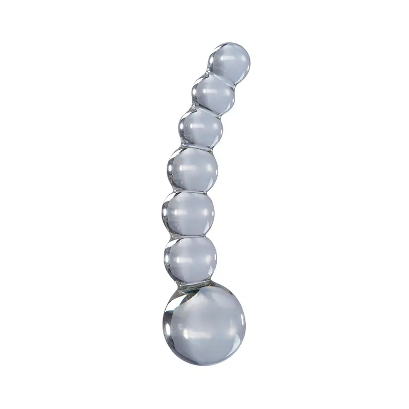 Dildo Sticla – Beads Design Icicles 12 cm