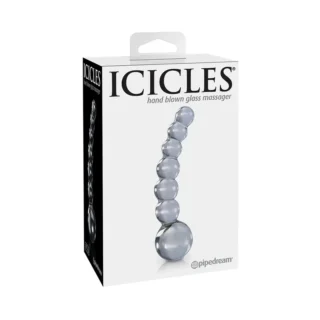 Glass dildo – Beads Design Icicles 12 cm