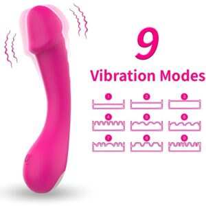 Dildo Vibrator G-spot Roz - 6972377361357