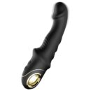 Dildo Vibrator Rotator Negru (6972377361609)