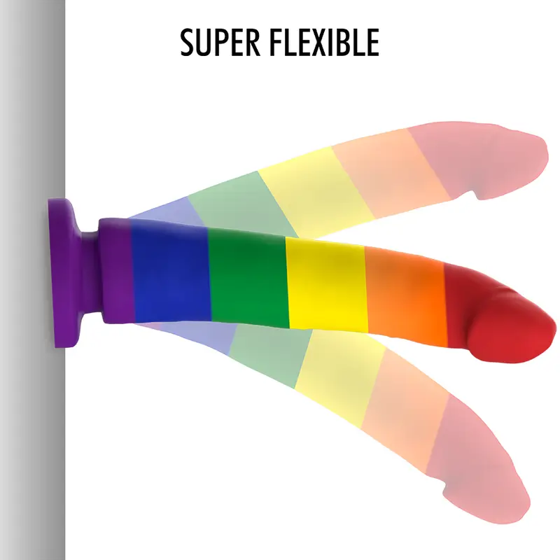 Dildo rainbow - Pride LGBT 16,5 cm