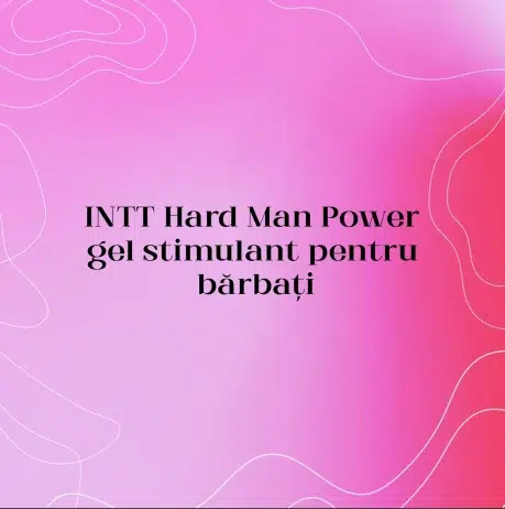 INTT Hard Man Power – gel stimulant pentru bărbați