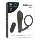 Inel penis cu vibro-plug anal și telecomandă – Reîncărcabil
