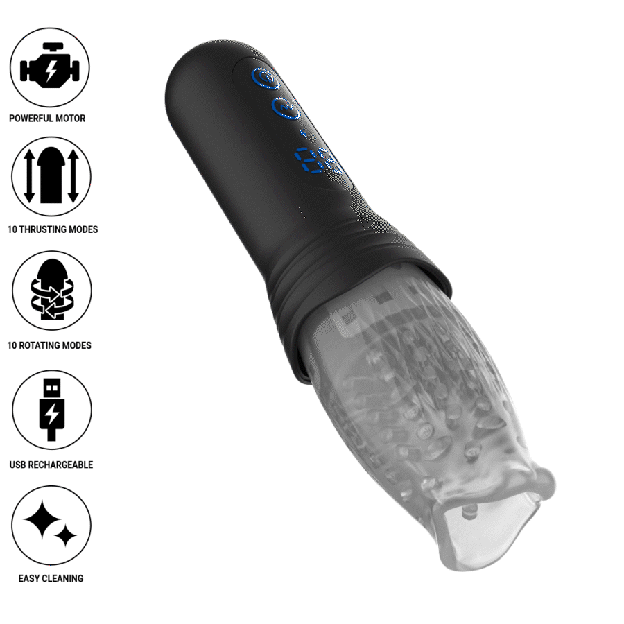 Masturbator Barbati - Rotator cu Vibratii