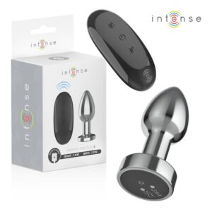 Plug Anal din Metal cu Vibrații și Telecomandă, S - 8435565957780