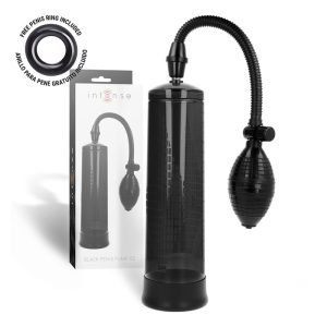 Pompă Neagră Mărire Penis Manuală cu Balon