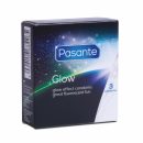 Prezervative Pasante Glow – 3 bucăți, efect fluorescent