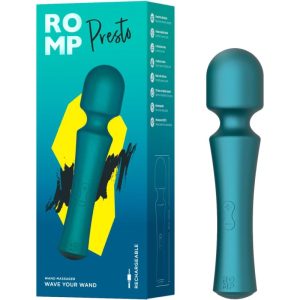 ROMP – Presto Mini Vibrator Clitoridian cu Cap Flexibil, Verde