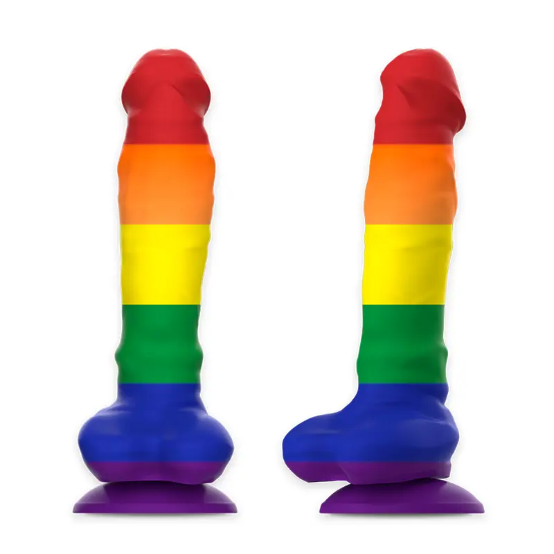 Dildo Rainbow Pride LGBT 19.5 cm