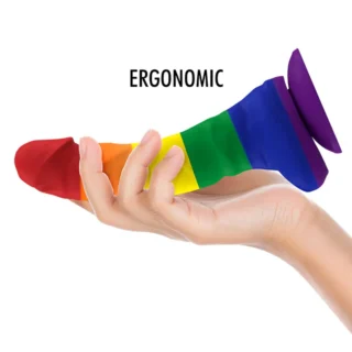 Dildo Rainbow Pride LGBT 18 cm