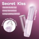 Satisfyer Secret Kiss – Vibrator Ruj Roz - 4061504078519
