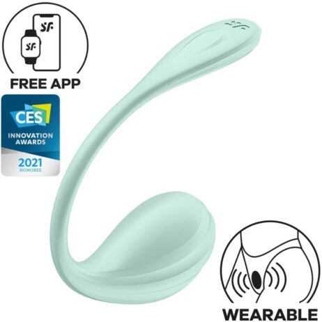 Satisfyer Smooth Petal Green