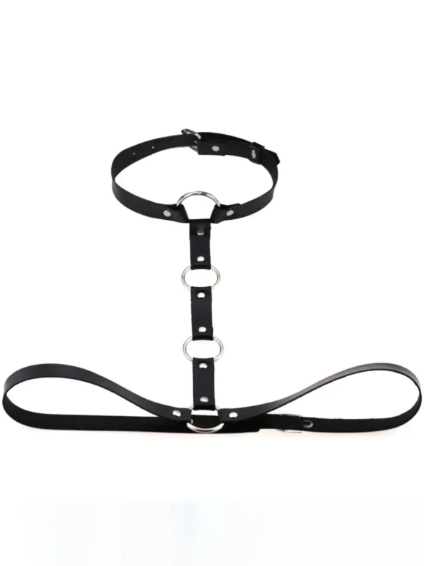 Top bondage harness PU leather Nr. 50