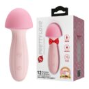 Vibrator Clitoridian din Silicon - Pretty Love Mushroom - 6959532323702
