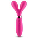 Vibrator Cu Cap Dublu Model Y, Roz