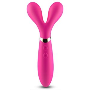 Vibrator Cu Cap Dublu Model Y, Roz