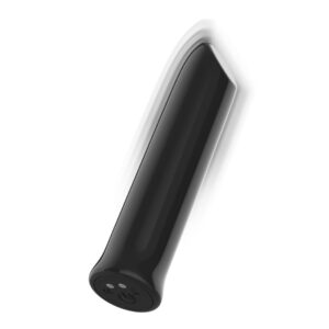 Vibrator Mic Bullet Negru Reîncărcabil - Intense