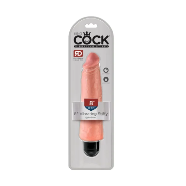 Realistic vibrator 20.3 cm - King Cock - sexual vibrator