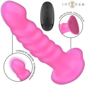 Vibrator Roz cu Ventuză și Telecomandă - 8435565953430