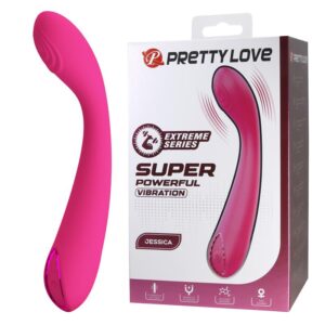 Vibrator Roz din Silicon, Pretty Love Jessica