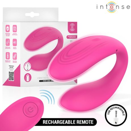 Vibrator pentru Cuplu cu Telecomandă, Roz, Intense Nora